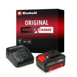 Original Einhell Starter Kit PXC 4,0 Ah (18 V, 900 W, Akku + 3A Ladegerät)