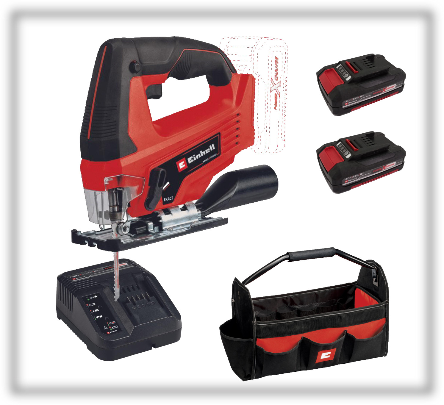 Einhell TC JS 18 Li Akku Stichsäge Solo oder Set in verschiedenen Varianten