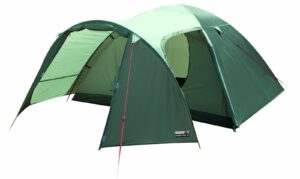 High Peak Kira 3.0 Kuppelzelt olivgrün Zelten Camping Outdoor Zelt Sommer Neu