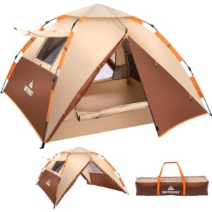 Camping Zelt 3 Personen Pop Up Kuppelzelt Familienzelt Outdoor