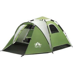 Pop Up Zelt 3 4 Personen Camping Wanderleicht Grün