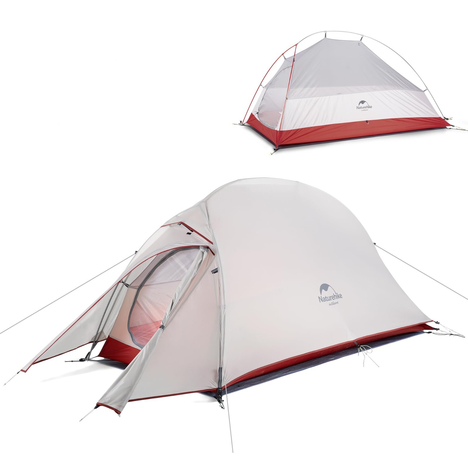 Naturehike Cloud up 1 Campingzelt Ultraleicht Rucksackzelt 1 Person Kuppelzelt