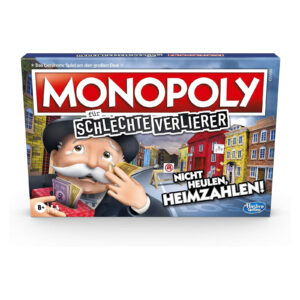 Monopoly für schlechte Verlierer Brettspiel ab 8 Jahren 2 6 Spieler Hasbro Spiel