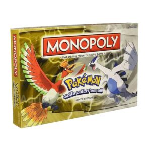 Monopoly Pokemon Gesellschaftsspiel Brettspiel Rarität Kanto Edition Sammler Neu