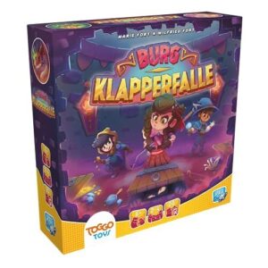 Burg Klapperfalle Asmodee Brettspiel für Kinder ab 6 Jahren Neu