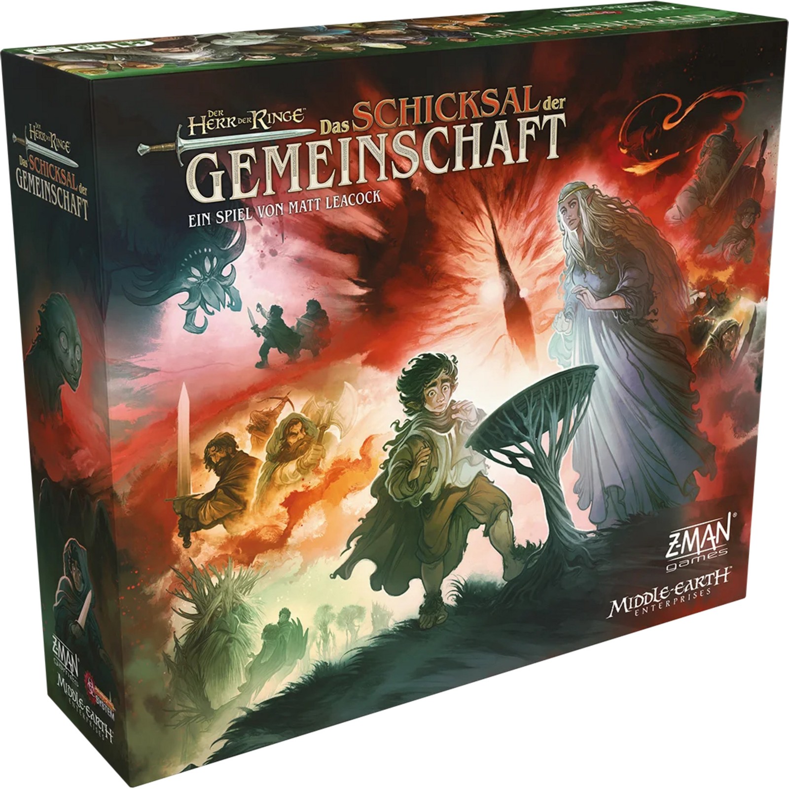 Asmodee Der Herr der Ringe: Das Schicksal der Gemeinschaft Brettspiel