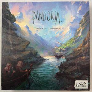 Irongames Pandoria Brettspiel Jeffrey D. Allers Bernd Eisenstein Strategiespiel