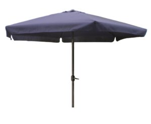 XL Alu Sonnenschirm Ø UV30+ Kurbelschirm Gartenschirm Marktschirm Krempe