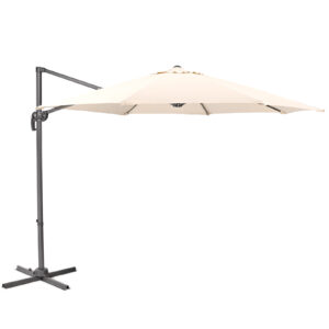 SVITA Ampelschirm Sonnenschirm Gartenschirm Dreh Schwenk Schirm Garten Beige