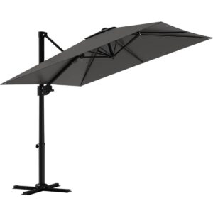 Sonnenschirm Ampelschirm Gartenschirm 360° Drehbar Neigbar UV Schutz ca.