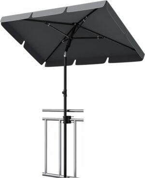 Sonnenschirm Rechteckig Balkon Balkonschirm Gartenschirm