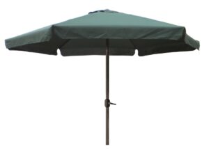 XL Alu Sonnenschirm Ø UV30+ Kurbelschirm Gartenschirm Marktschirm Krempe