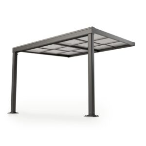 Terrassenüberdachung Terrassendach Überdachung Sonnenschutz Aluminium Juskys®