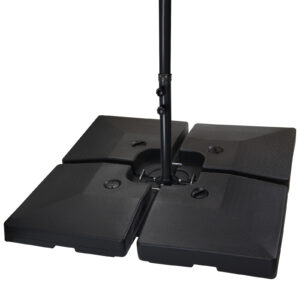 Sonnenschirmständer Schirmständer Schirmgewicht für Ampelschirm 90 Liter 150 kg