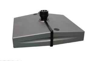 Schirmständer Ampelschirme Sonnenschirmständer Kunststoff 25 kg Sand für Balkon