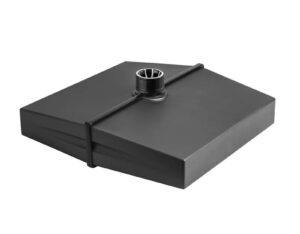 LIVARNO home Sonnenschirmstnder Schirmfu mit 5 Adaptern teilbar B46xH16xT46 cm