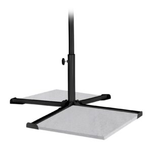 Sonnenschirmständer Kreuzschirmständer Klappbarer Schirmständer leicht windfest