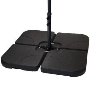 Sonnenschirmständer Schirmständer Schirmgewicht für Ampelschirm 60 Liter 100 kg