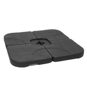 Sonnenschirmständer HWC F78 Ampelschirmständer für Bodenkreuz befüllbar 100kg