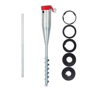 Bodenhülse sonnenschirm Einschraubhülse Schirmständer Rasendornhalter 1 4 kg