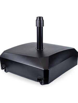 Sonnenschirmständer Mit Räder Schirmständer Wasser oder Sand 76KG 54x54x20