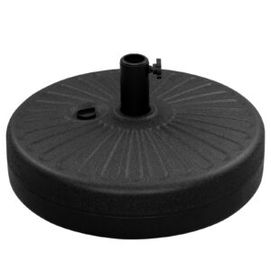 Runder Sonnenschirmständer Schirmständer Schirmhalter 22L HDPE Befüllbar