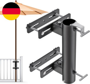 Sonnenschirmhalter Balkongeländer Sonnenschirmständer Verstellbarer Terrassens