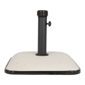 Massiver Schirmständer Beton Sonnenschirmständer Ständer Schirm beige