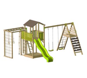Spielplatz Klettergerüst Wendi Toys Dino Stelzenhaus Spielturm Spielplatz Garten