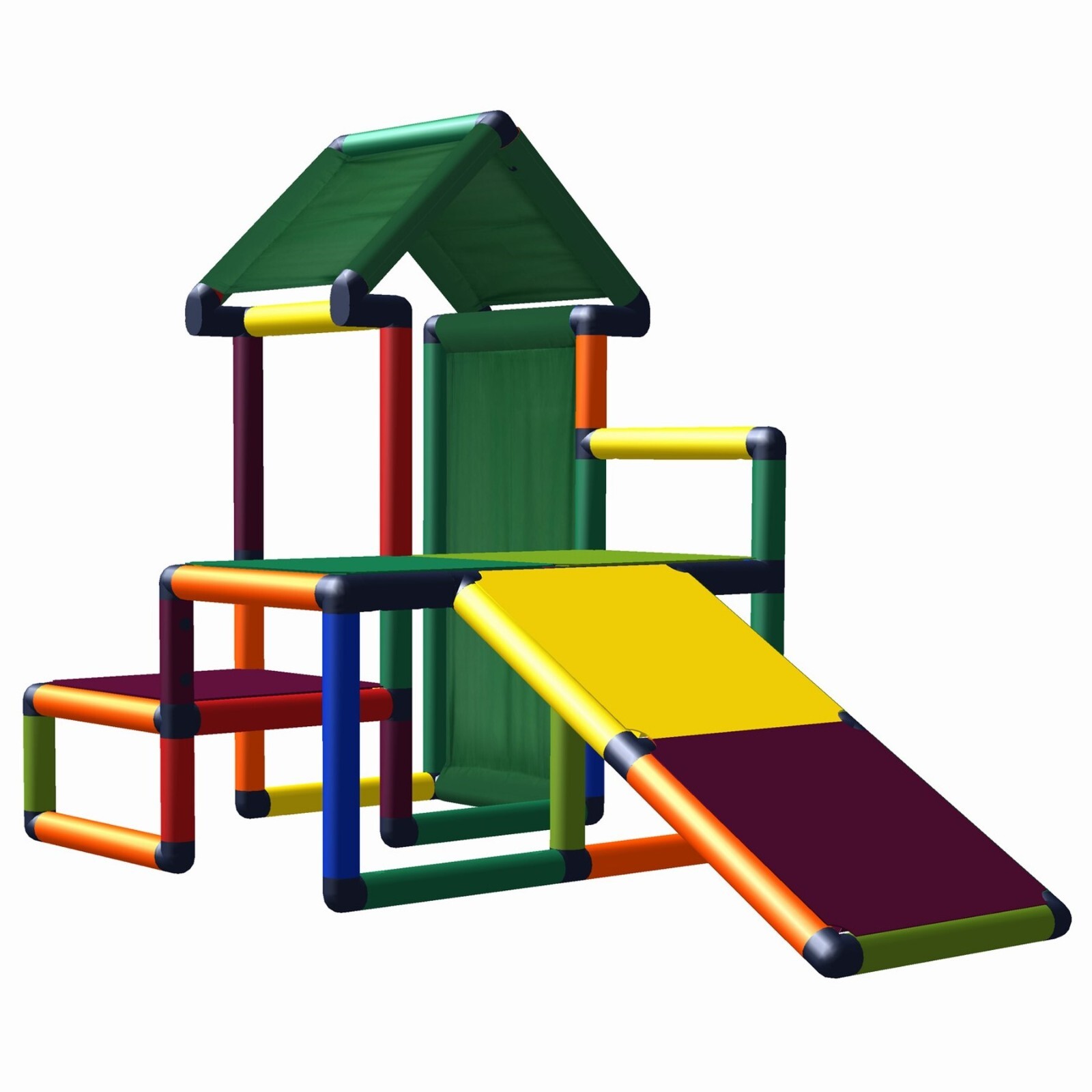 Move and stic Baukasten " NEMO" mit Rutsche Spielturm Kletterturm Klettergerüst