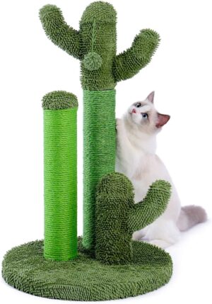 Katzenkratzbaum Kratzbaum Kaktus Kratzmöbel Sisal Plüsch Spielzeug