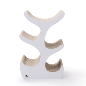 Kratzmöbel aus Wellpappe "white tree "