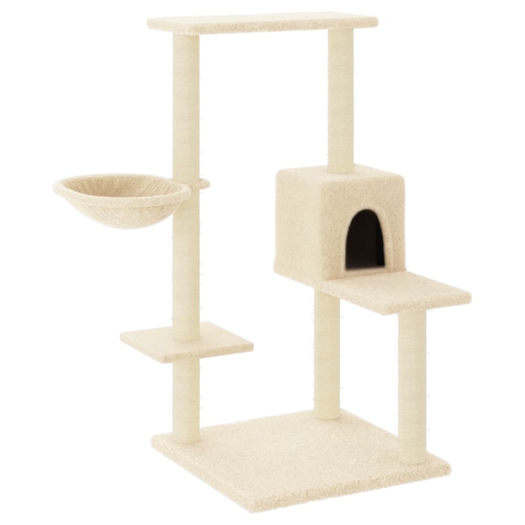 Katzenkratzbaum mit Kuschelhöhle Korb & Liegeflächen Kratzbaum Kletterbaum
