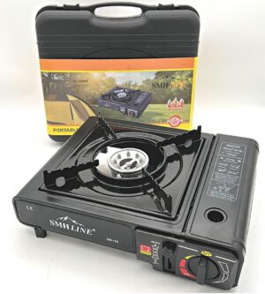Campingkocher Gaskocher Camping Herd Outdoor Grillplatte Tischgrill 1 2 3 4 5 6