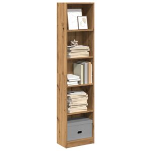 Modernes Standregal Bücherregal DVD Regal Highboard Aktenregal 40x176