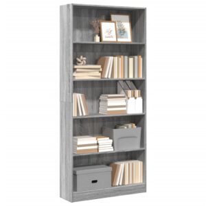 Großes Bücherregal Aktenregal Highboard Büroregal Holzregal