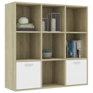 Bücherregal Sideboard CD Regal Holzregal Lowboard Würfelregal