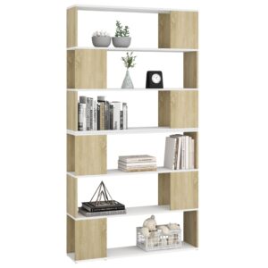 Bücherregal 2er Set Raumteiler Holzregal DVD Regal Highboard