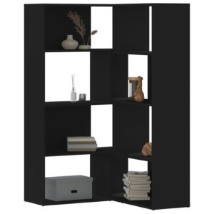 Eck Bücherregal Flexibles Regal DVD Regal 4 Etagen Highboard