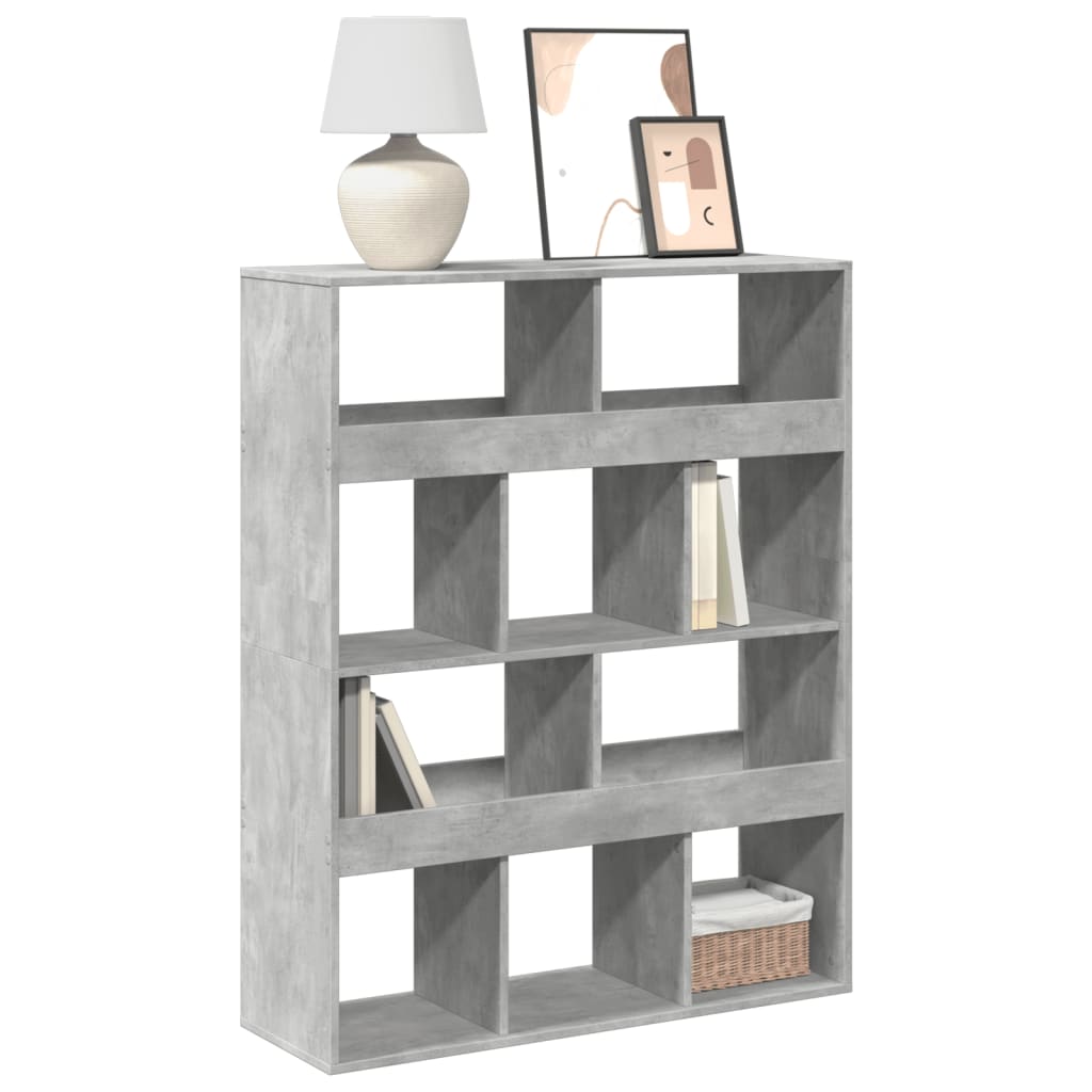 Bücherregal Dekoregal Raumteiler CD Regal Holzregal 100x125
