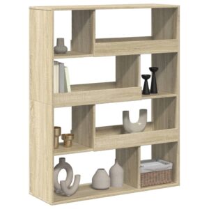 Moderner Raumteiler Bücherregal Dekoregal Highboard Holzregal 100x125