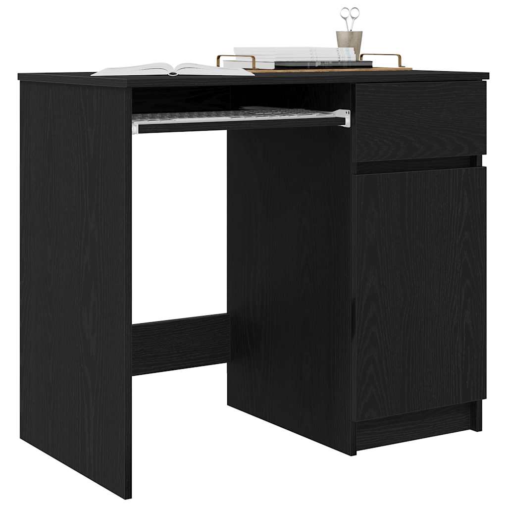 Moderner Schreibtisch mit Tür und Schublade ideal für Homeoffice