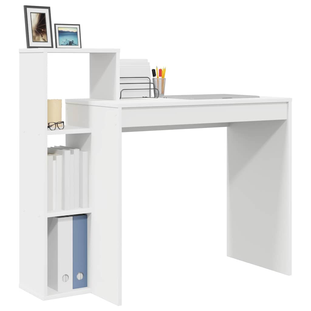 Cumputer Schreibtisch mit Regal und viel Stauraum stabil und funktional