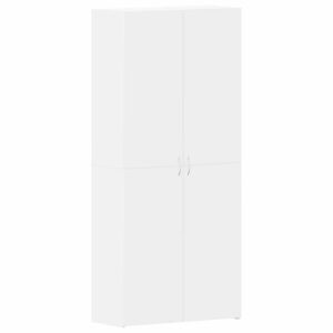 Hoher Schuhschrank mit Türen Flurschrank Garderobenschrank 80x35