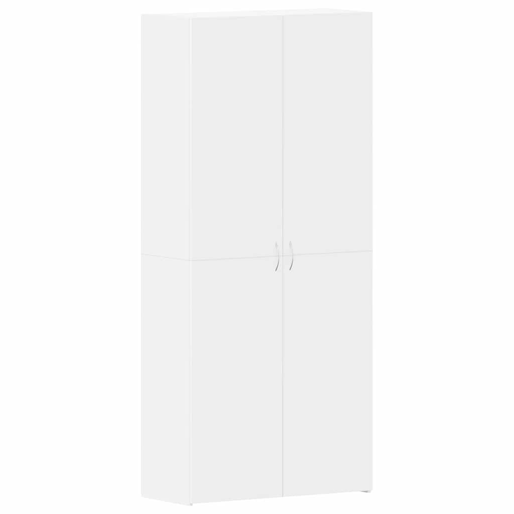 Hoher Schuhschrank mit Türen Flurschrank Garderobenschrank 80x35