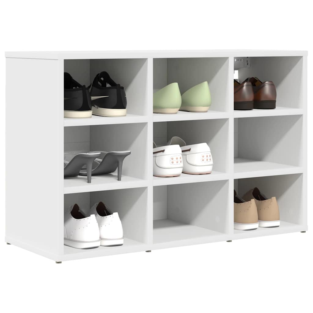 Funktionaler Schuhschrank klare Form Schuhregal Wandregal 77