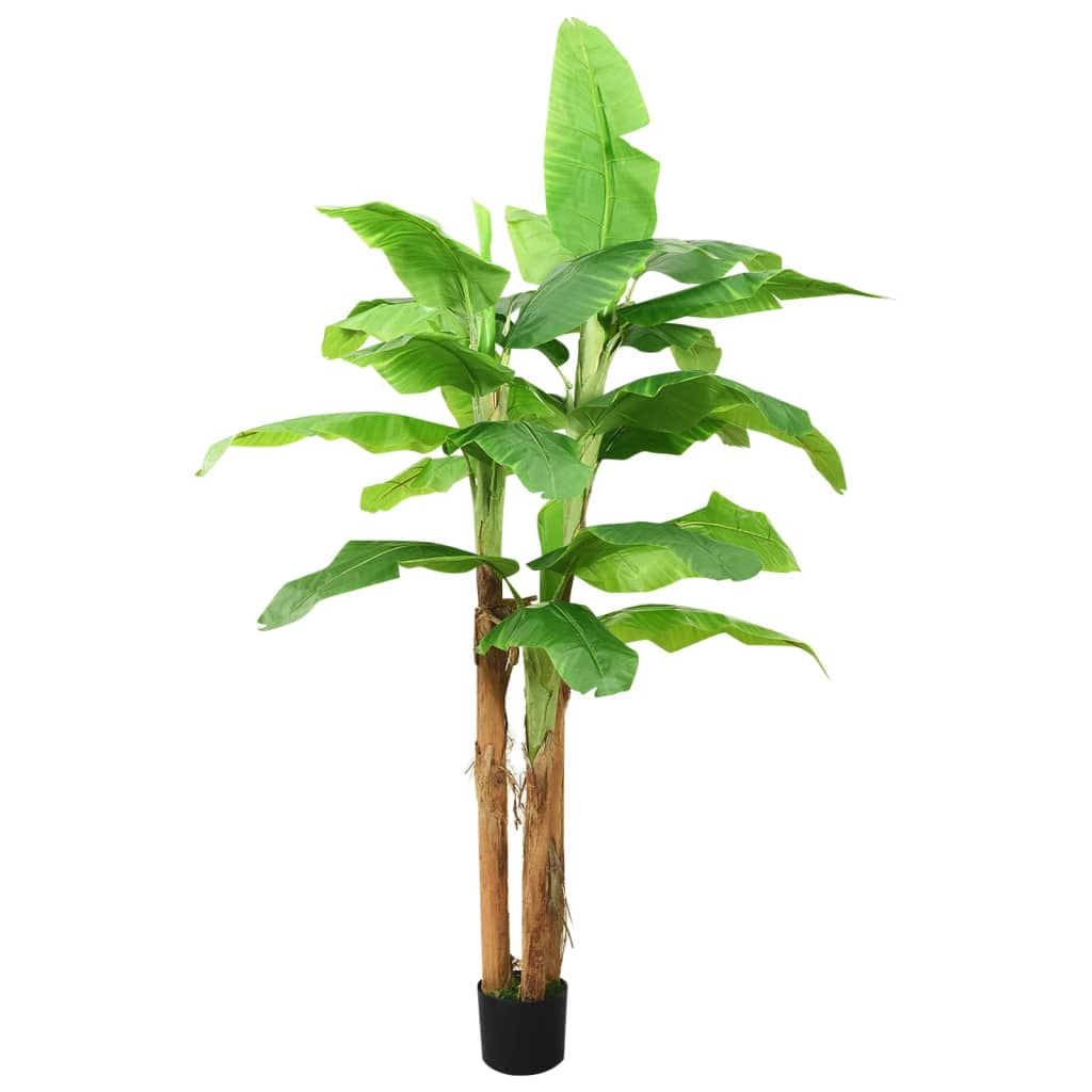 Künstlicher Bananenbaum Bananen Imitat Kunstbaum Kunstpflanze im Topf