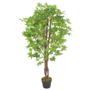 Kunstblume Ahornbaum Laubbaum Sapindaceae mit Herbst oder Sommerlaub