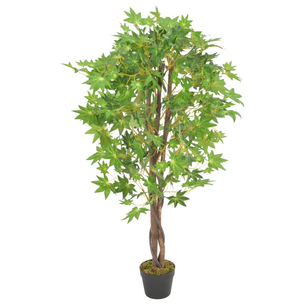 Kunstblume Ahornbaum Laubbaum Sapindaceae mit Herbst oder Sommerlaub
