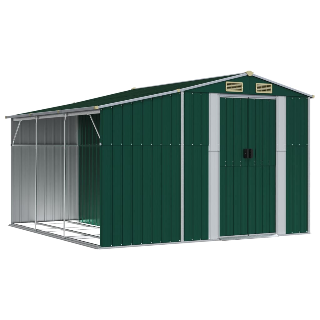 Brennholzunterstand Gartenhaus Geräteschuppen Metallgerätehaus 277 x 279